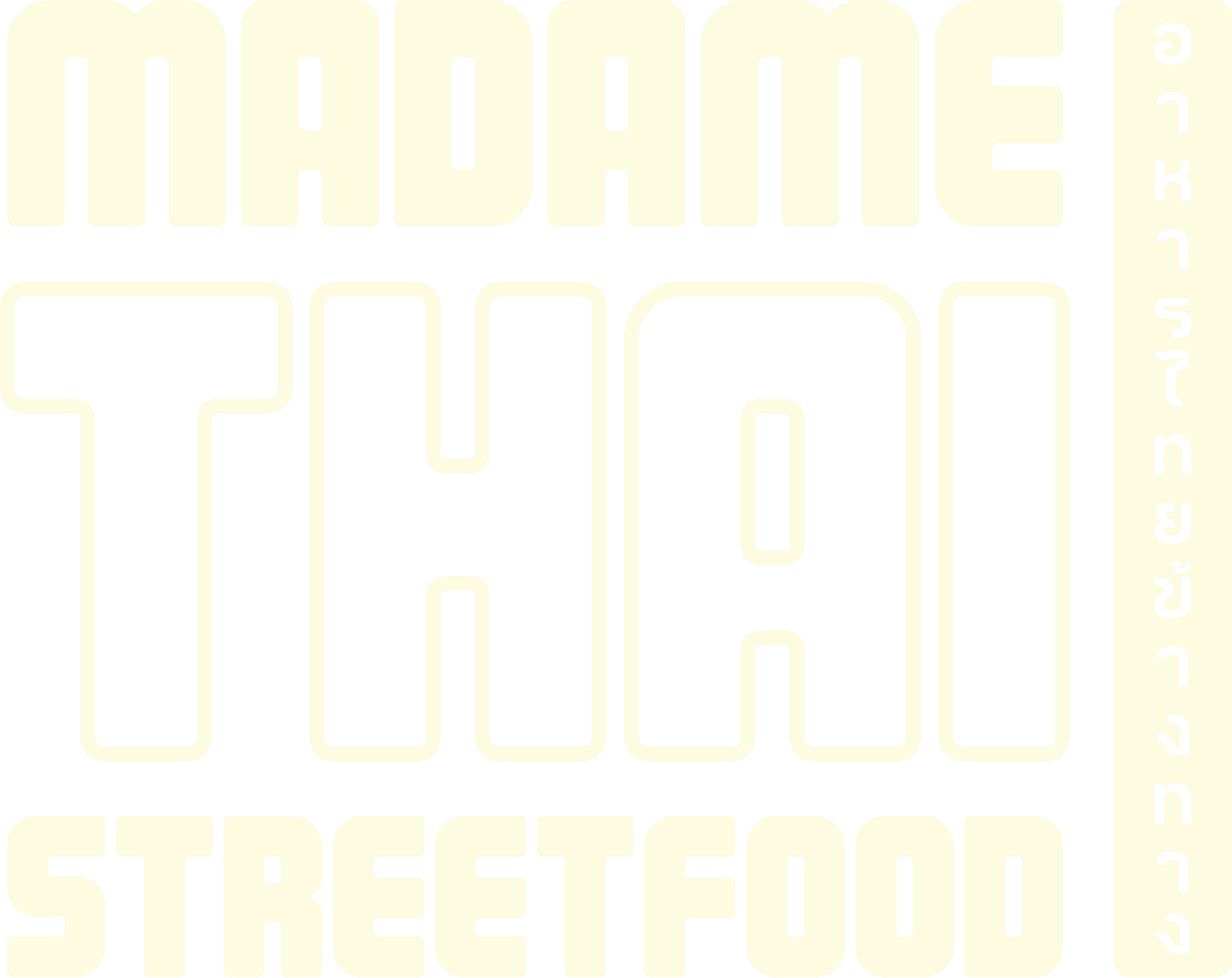 Madame Thai | Thai Streetfood & Noodle Bar